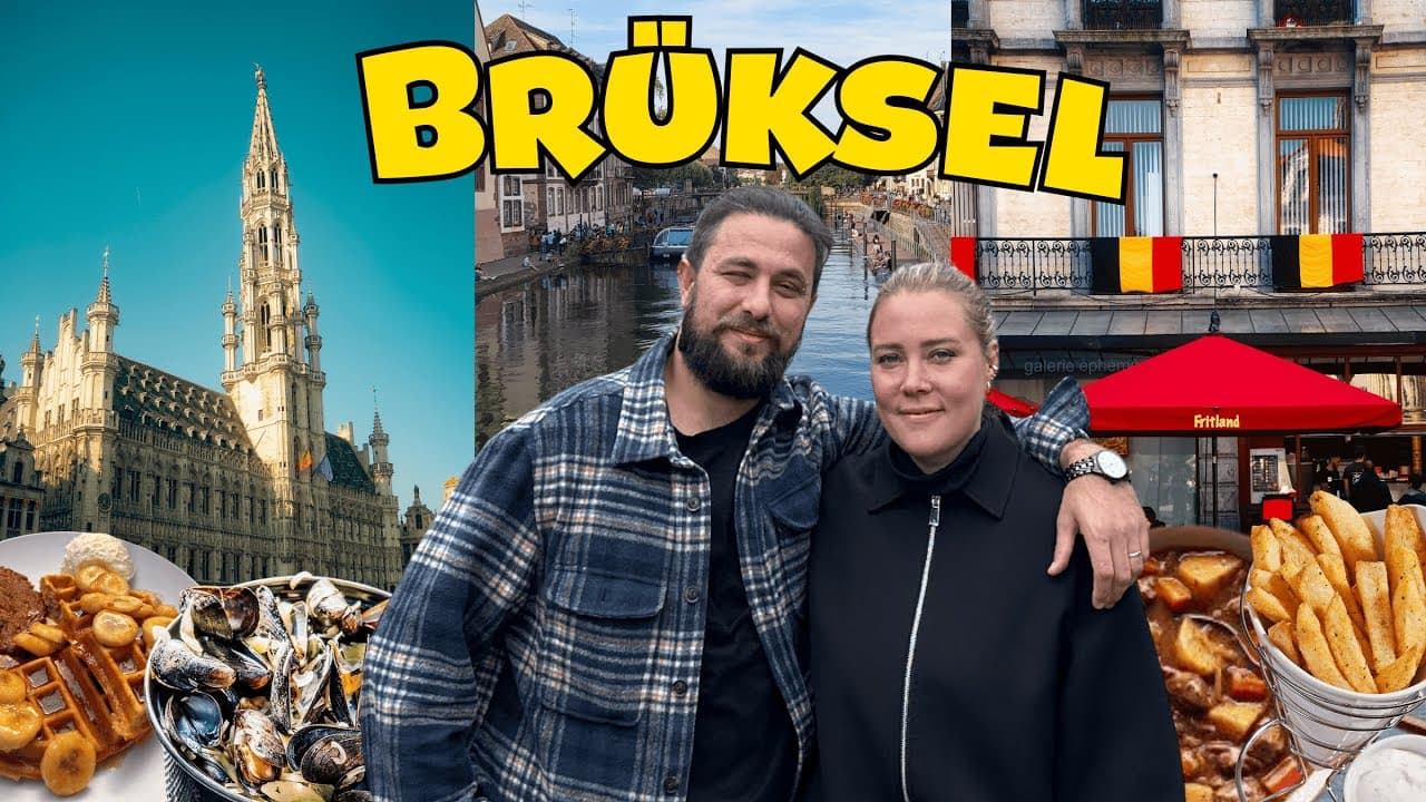 We Explored Belgium's Capital Brussels Like Belgians | Brussels VLOG 🇧🇪