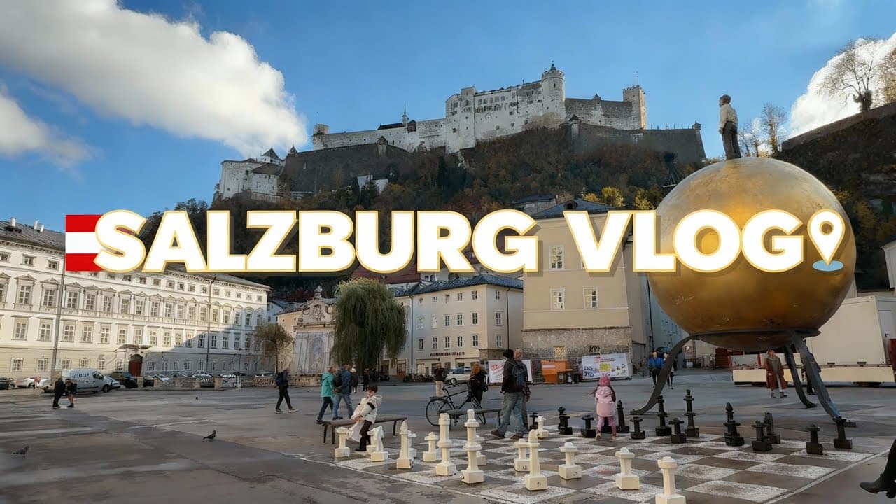 Salzburg Gezilecek Yerler / Salzburg Vlog / Salzburg Austria / Salzburg Gezisi