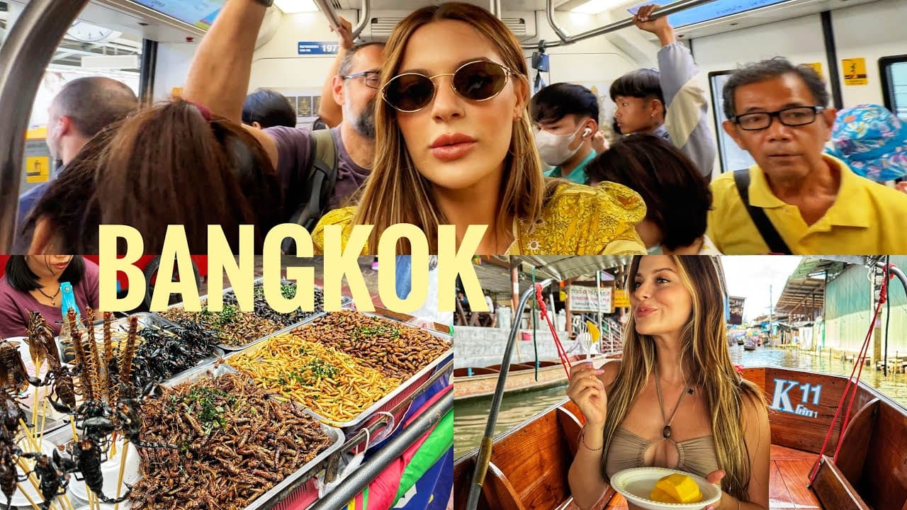 BANGKOK’ta 2 KIZ NELER YAPTIK? #tayland #melylog 