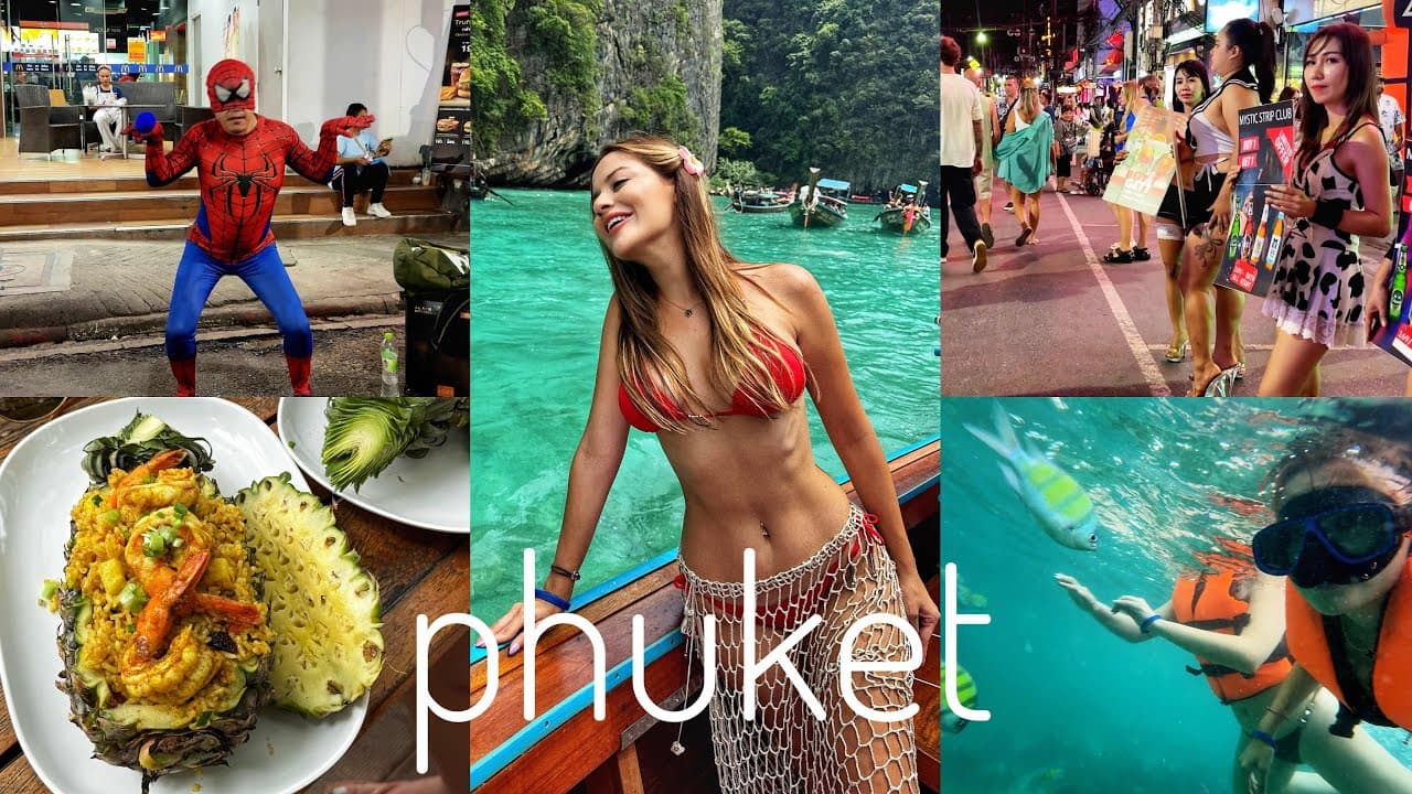 TAYLAND'da AİLECE İLK GÜNLER | Phuket'te Gece Hayatı Çok Farklı! Plajlar, Adalar #phuket #melylog