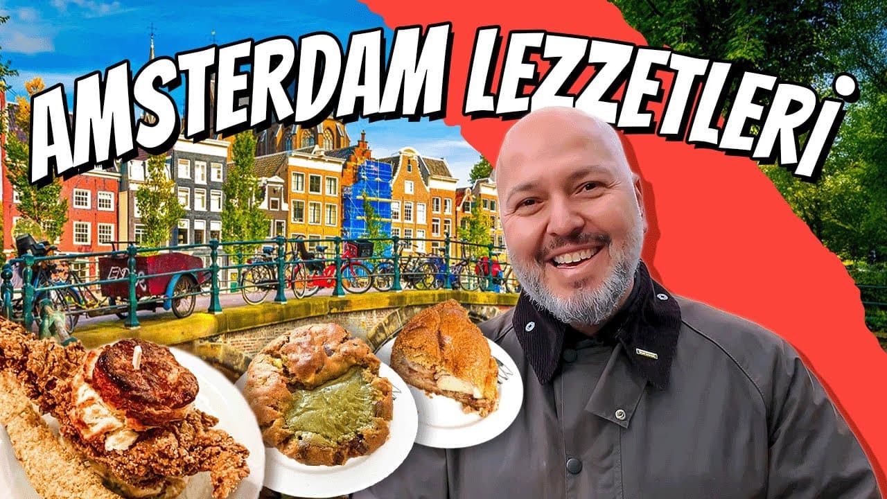 AMSTERDAM FOOD GUIDE – VLOG | Street Food Bites