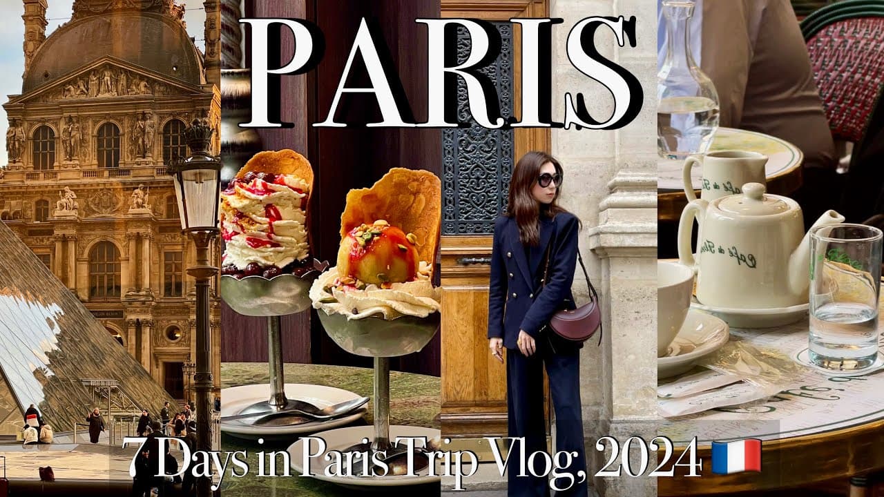 Complete Paris Travel Guide 🇫🇷 A 7-Night 9-Day Trip Enjoying Charming Paris ✈️ Stylish Paris-Exclusive Shops | Vintage Shopping | Classic Cafes | Flea Markets | Museums