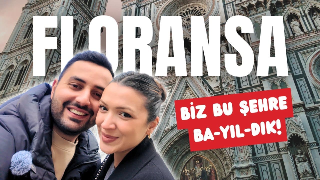 Floransa Vlog | İtalya'nın En Güzel Şehri Olabilir mi? | İtalyan Pazar Gezmesi, Meşhur Sandviç