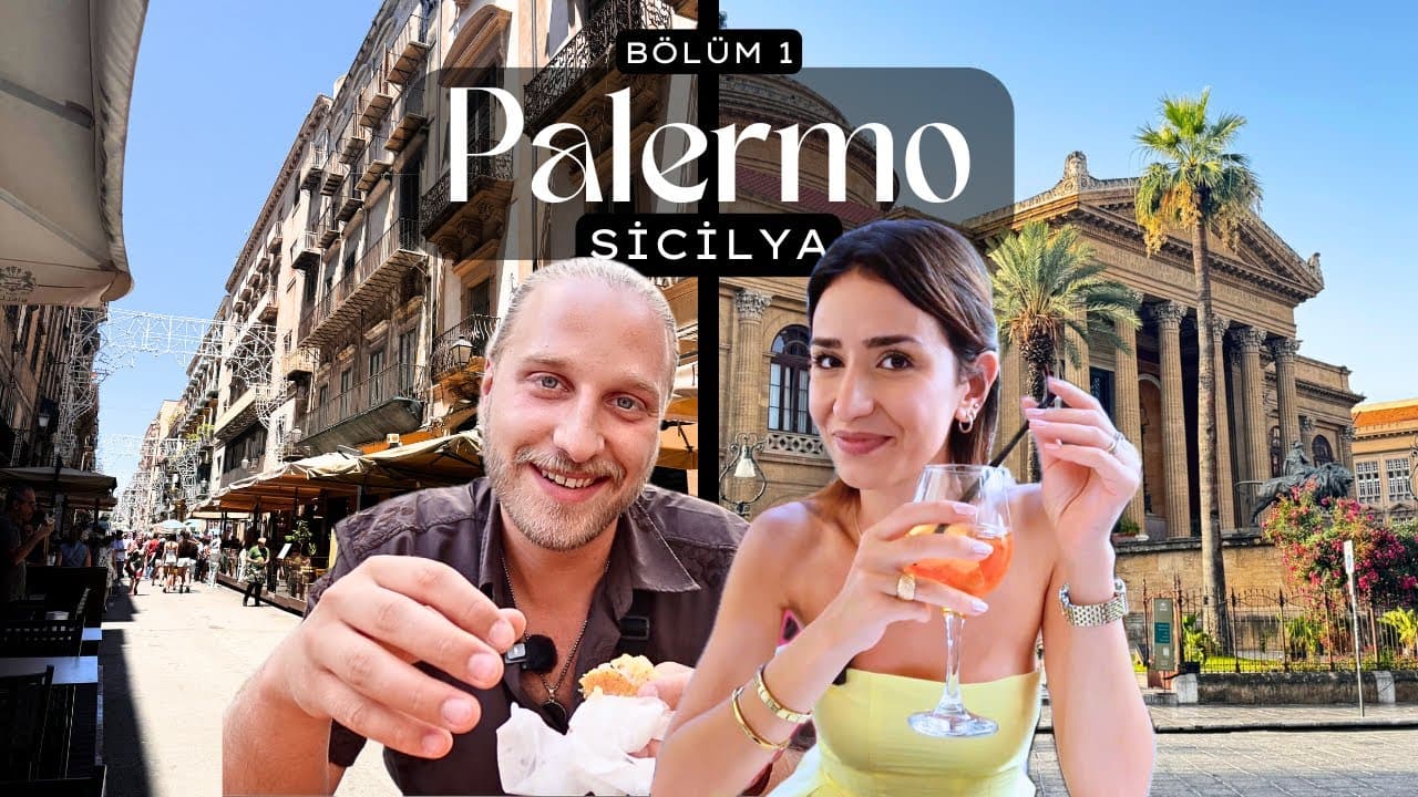 Sicilya'nın Kalbi Palermo 🇮🇹 | Gezilecek Yeler, Sokak Lezzetleri, Araç Kiralama, Fiyatlar | Part 1