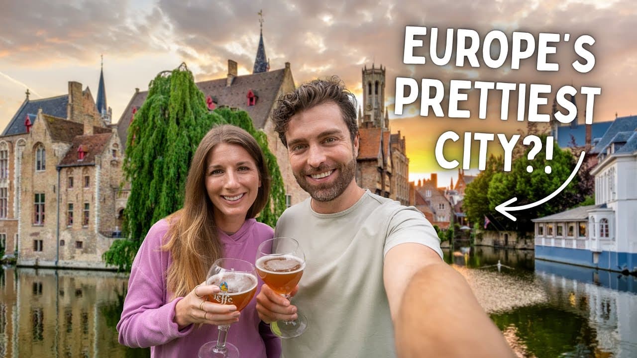 FIRST TIME in BRUGES, BELGIUM - The Ultimate One Day Itinerary 🇧🇪