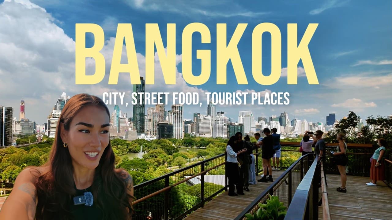 Bangkok Thailand Must-See Tourist Places & Ultimate Street Food Tour