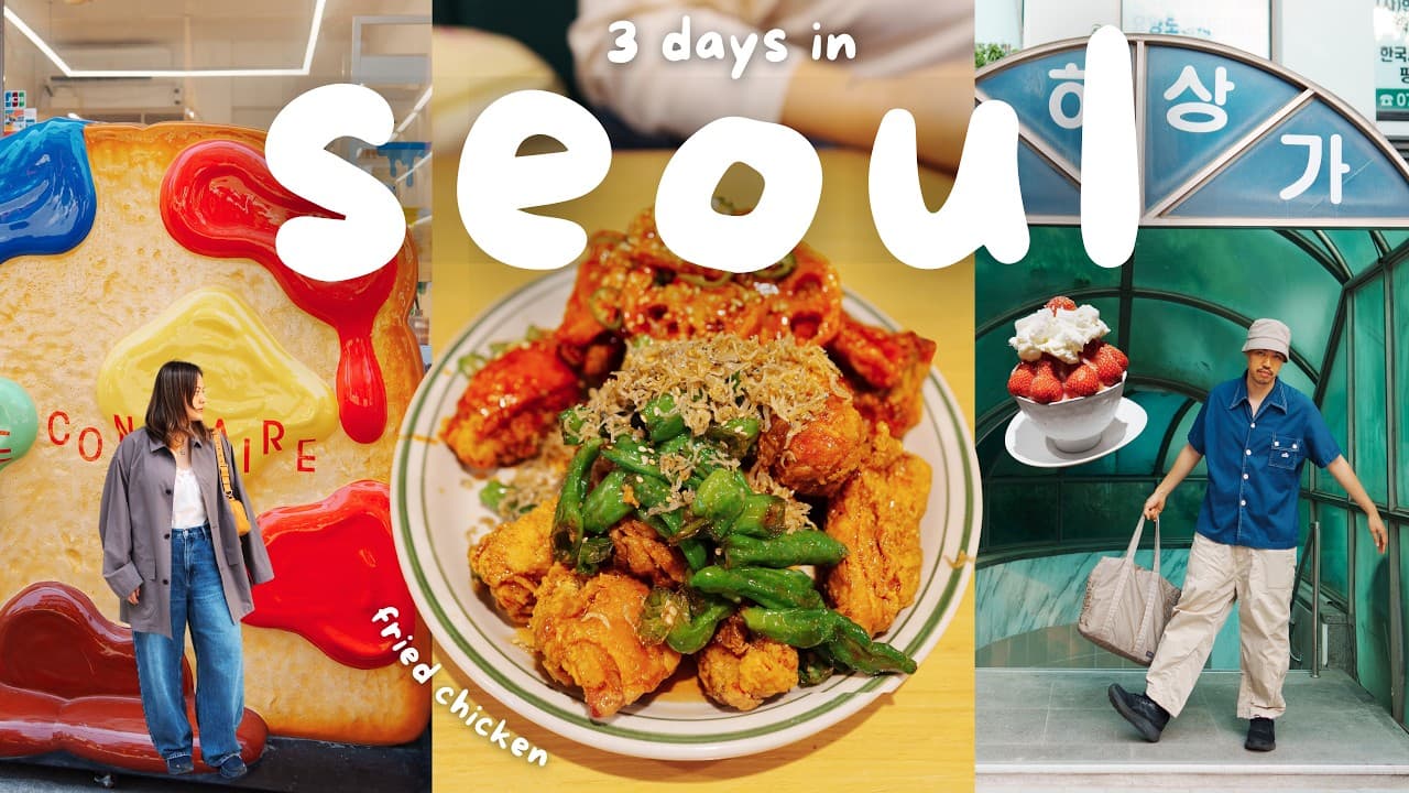 3 Days in Seoul Vlog 🇰🇷 Best Restaurants, Shopping, Cafes & Things to Do | Seoul Travel Guide 2026