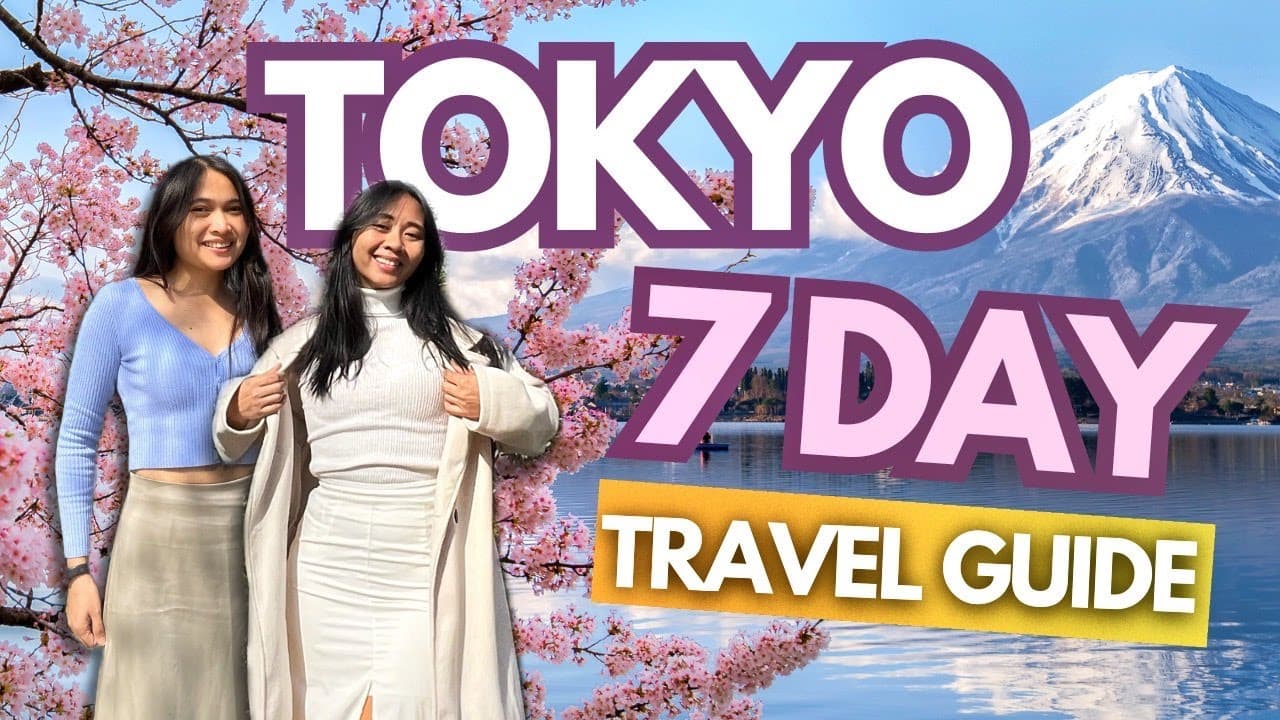 Tokyo 2026 Travel Guide: Places to Visit & Things to Do • Itinerary & Expenses • Budget Japan Vlog