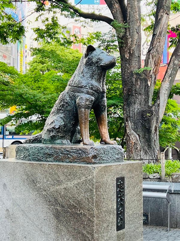 Hachiko Memorial Statue