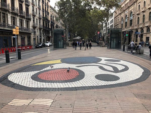 Pla de l'Os (Miró's Pavement Mosaic)