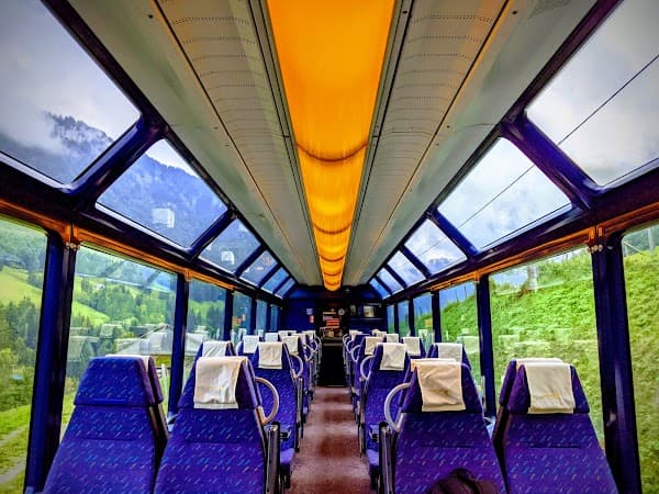 GoldenPass Scenic Train