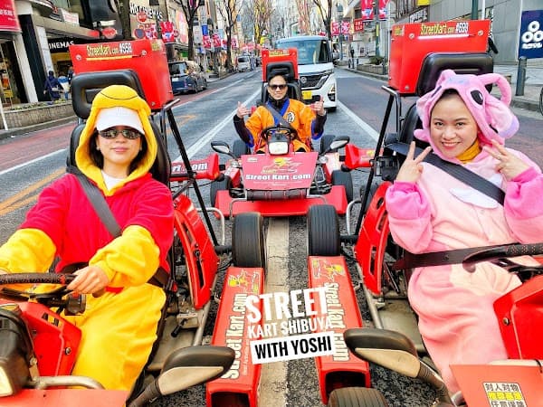 Street Go-Karting in Shibuya